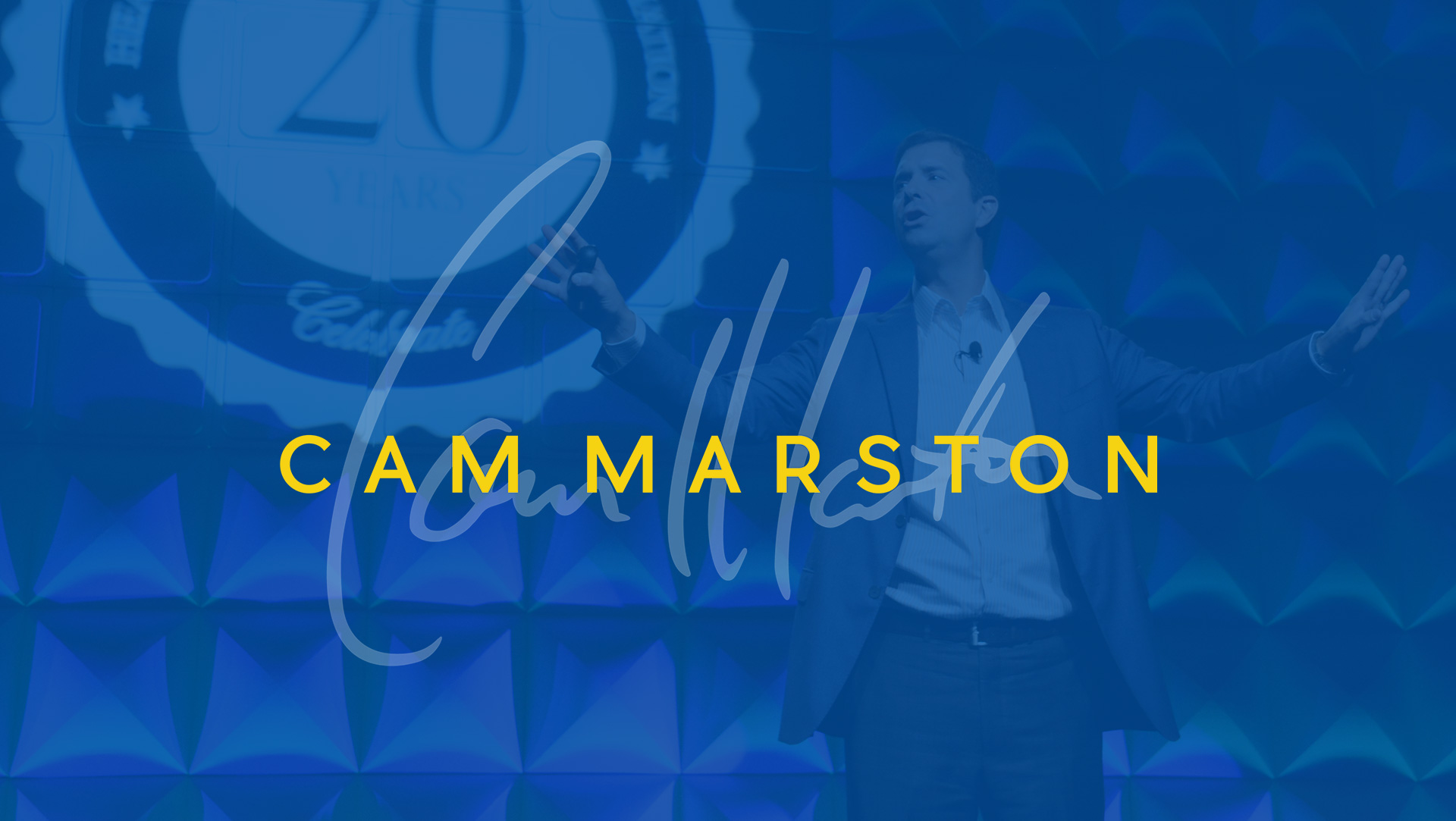 Cam Marston - Public Speaker