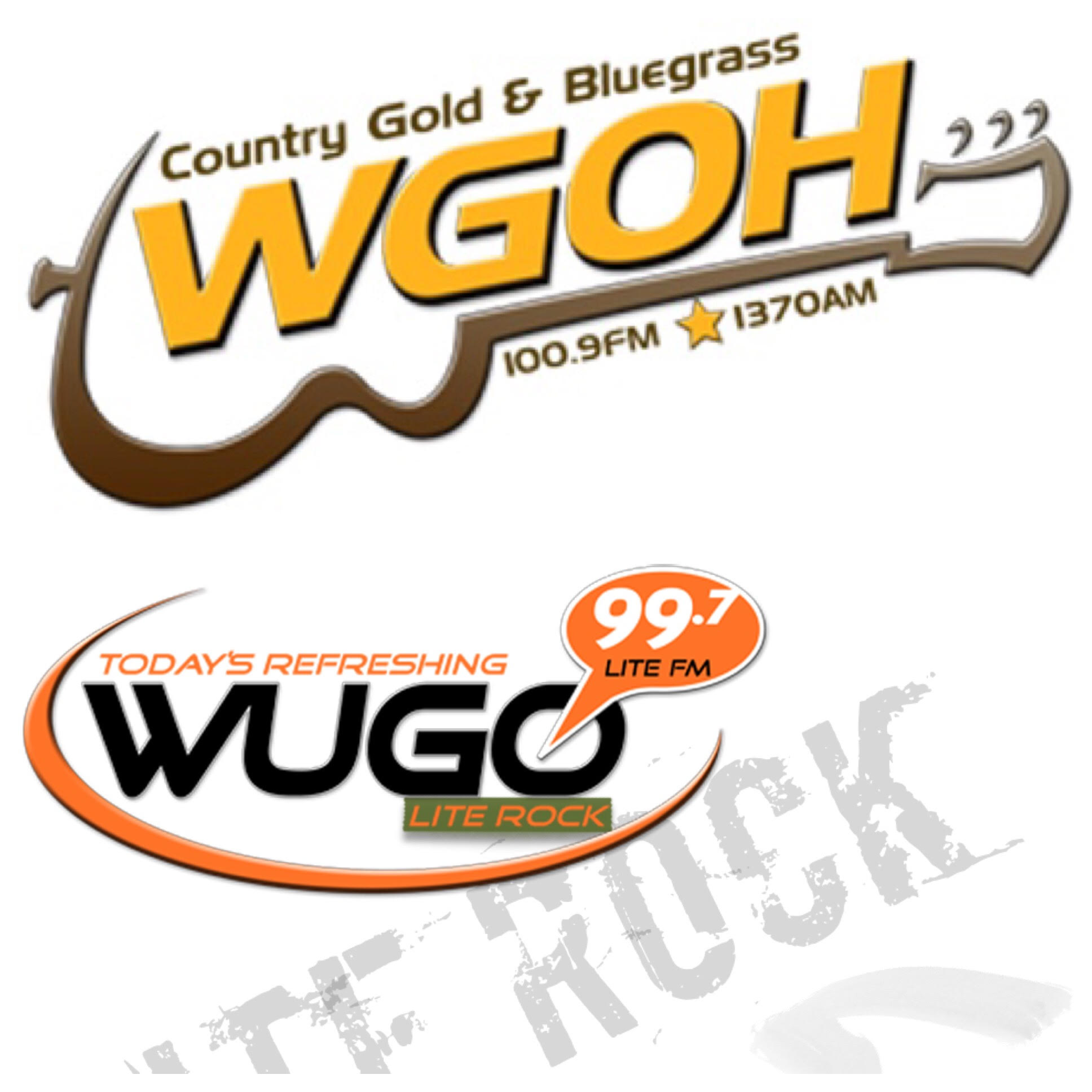 WGOH 100.9FM - 1370AM - Country Gold & Bluegrass - Today's Refreshing WUGO Lite Rock - 99.7 Lite FM